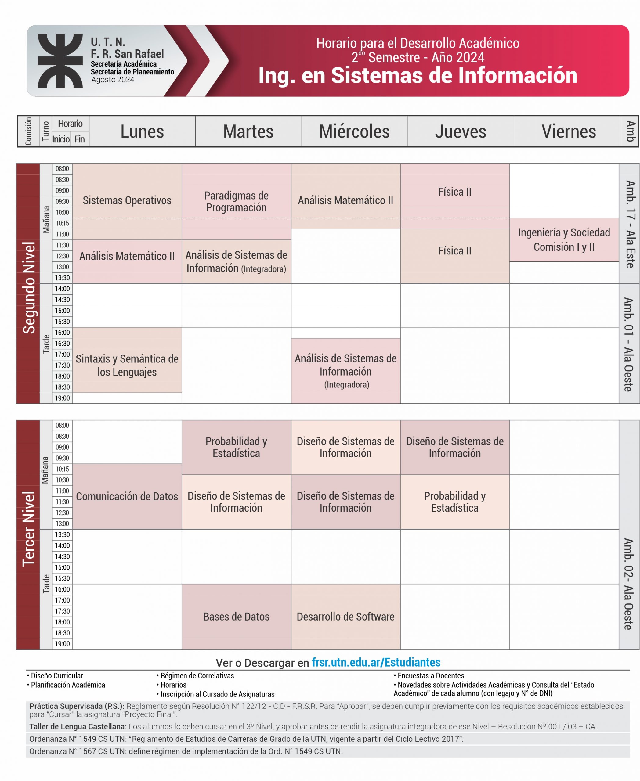 Calendario académico uts 2024 2 4