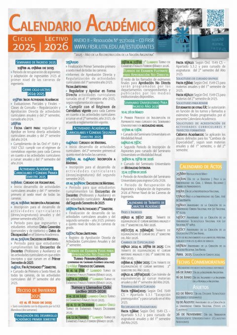 Calendario académico humanidades unr 4